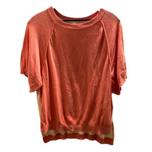 Anthropologie Moth Two Tone Knit Swing Top Size S